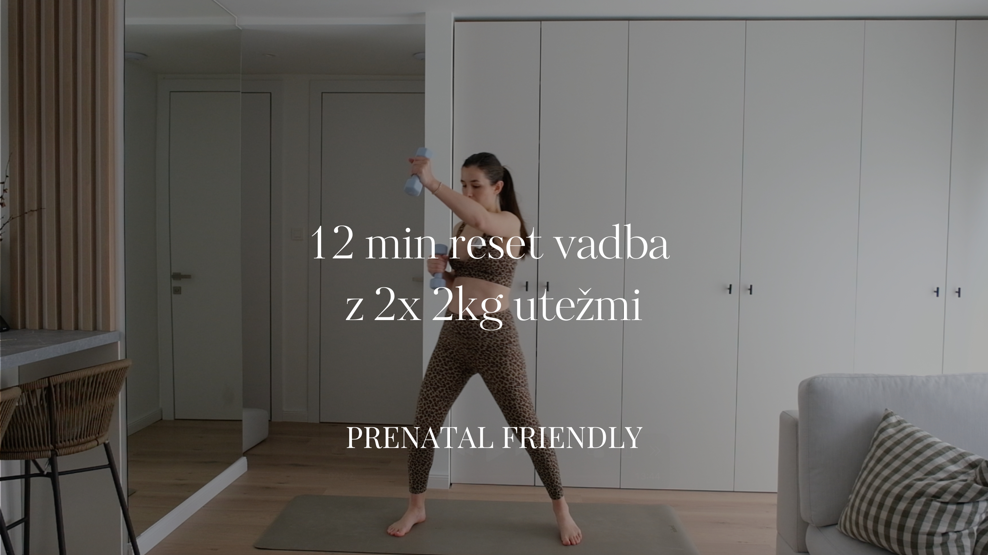 12 min reset vadba z 2x 2kg (ali manj)