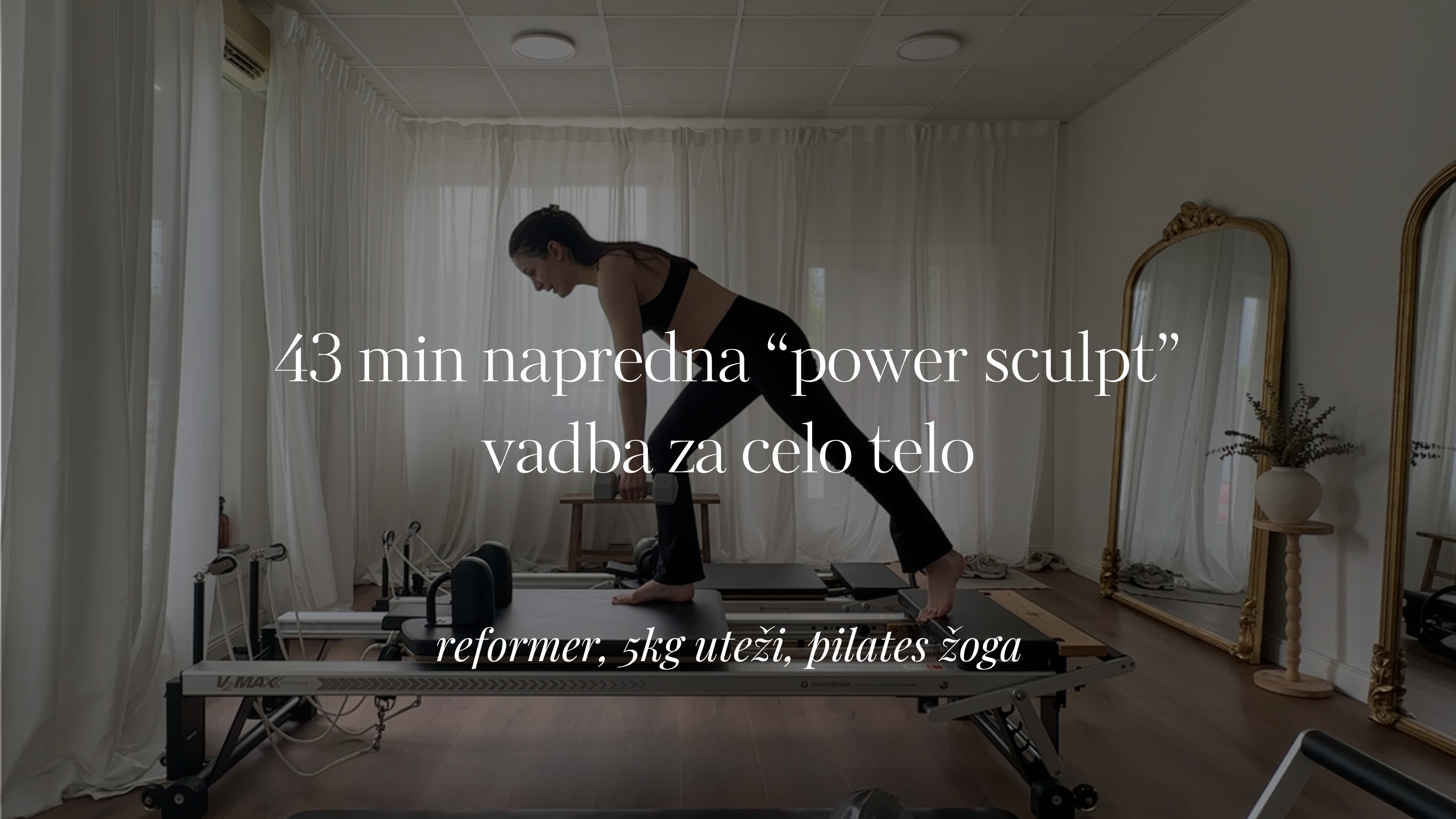 43 min napredna “power sculpt” vadba za celo telo