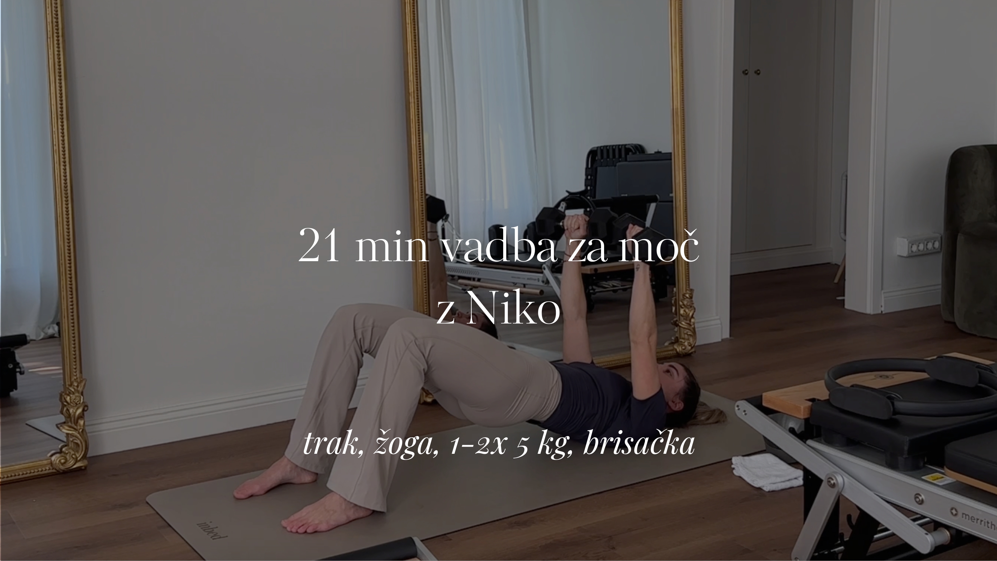 21 min vadba z moč z Niko